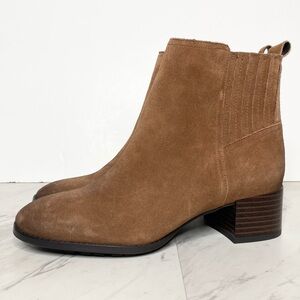 New! Sam Edelman Kaiti Brown Suede Heeled Bootie 7M